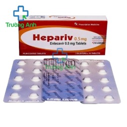 Hepariv 0.5mg - Thuốc điều trị viêm gan B hiệu quả của Ấn Độ 