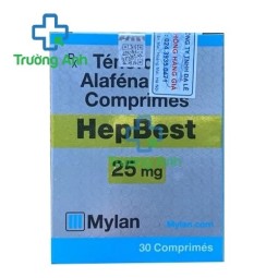 HepBest 25mg - Thuốc điều trị viêm gan siêu vi B hiệu quả của Ấn Độ