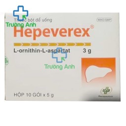 Hepeverex - Thuốc điều trị tình trạng tăng amoniac hiệu quả