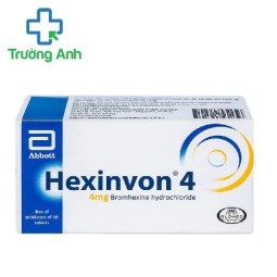 Hexinvon 4 Tablet Abbott - Thuốc điều trị viêm phế quản