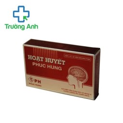 Hoạt huyết Phúc Hưng - Lưu thông máu, cải thiện tuần hoàn não và ngoại vi