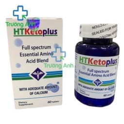 HTKetoplus - Hỗ trợ bổ sung axit amin và canxi cho người bệnh thận