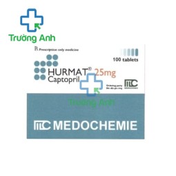 Hurmat 25 Medochemie - Thuốc điều trị tăng huyết áp, suy tim