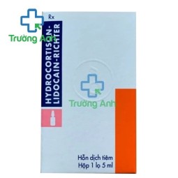 Hydrocortison-Lidocain-Richter 125mg - Thuốc gây tê gắn hạn hiệu quả của Hungary