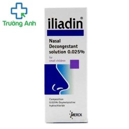 Iliadin 0.025% - Thuốc nhỏ mũi, tai