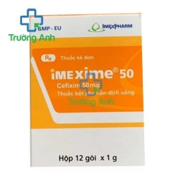 Imexime 50 - Cefixim 50mg Imexpharm