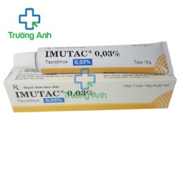 Imutac 0.03% - Thuốc điều trị viêm da cơ địa hiệu quả của Chi Lê