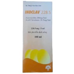 Indclav 228.5 - Thuốc điều trị nhiễm khuẩn hiệu quả của Ấn Độ