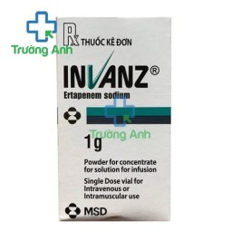 Invanz 1g - Thuốc điều trị nhiễm khuẩn hiệu quả