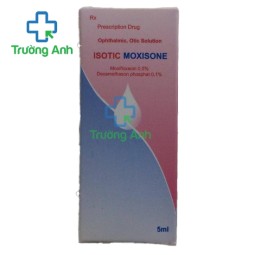 Isotic Moxisone - Thuốc điều trị viêm nhiễm ở mắt hiệu quả