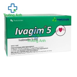 Ivagim 5 Agimexpharm - Thuốc điều trị đau thắt ngực hiệu quả