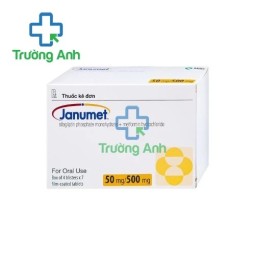 Janumet 50/500 mg - Thuốc điều trị bệnh đái tháo đường hiệu quả