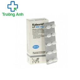 Kaleorid - Thuốc điều trị chứng giảm K huyết hiệu quả