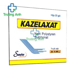 Kazelaxat - Thuốc điều trị chứng tăng kali máu của MEDISUN