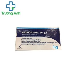 Kedrigamma 1g 20ml - Thuốc giúp tăng cường hệ miễn dịch hiệu quả của Kedrion