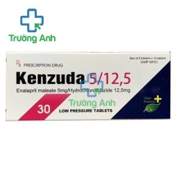 Kenzuda 5/12,5 - Thuốc điều trị tăng huyết áp, suy tim của Tipharco