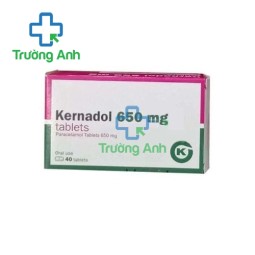 Kernadol 650mg Tablets Kern - Thuốc giảm đau, hạ sốt hiệu quả