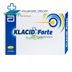 Klacid Forte 500mg - Thuốc chống viêm hiệu quả