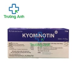 Kyominotin - Thuốc phòng và điều trị thiếu vitamin hiệu quả của Nhật Bản