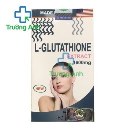 L-Glutathione Extract 1600mg - Viên uống trắng da, trẻ hóa da của Mỹ