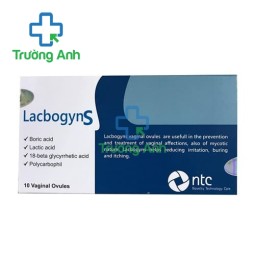 Lacbogyns - Viên đặt ngăn ngừa và hỗ trợ điều trị các bệnh âm đạo hiệu quả