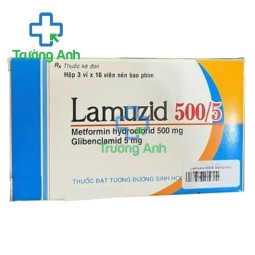 Lamuzid 500/5 SaviPharm - Thuốc điều trị đái tháo đường tuýp 2