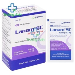 Lanam SC 400mg/57mg Imexpharm - Thuốc điều trị nhiễm khuẩn hiệu quả