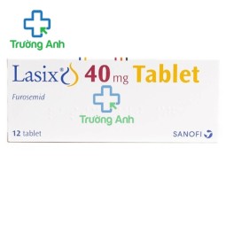 Lasix 40mg - Thuốc chống phù nề hiệu quả