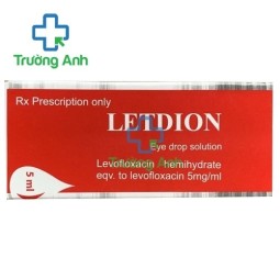 Letdion Eye Drop 5ml - Dung dịch nhỏ mắt hiệu quả của Romania