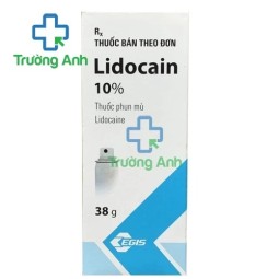 Lidocain 10% Egis 38g (dạng xịt) - Thuốc gây tê tại chỗ hiệu quả