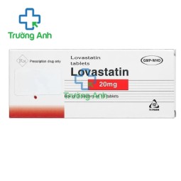 Lovastatin 20mg TV.Pharm - Thuốc điều trị rối loạn lipid máu