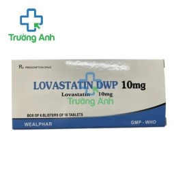 Lovastatin DWP 10mg Wealphar - Thuốc điều trị tăng cholesterol máu