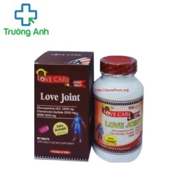 Love Joint - Thuốc hỗ trợ điều trị đau nhức xương khớp 