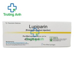 Lupiparin 40 - Thuốc điều trị và ngăn ngừa máu đông tĩnh mạch hiệu quả