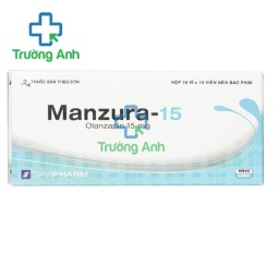 Manzura-15 - Thuốc điều trị tâm thần phân liệt của Davipharm