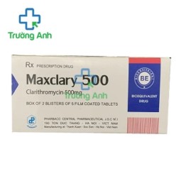 Maxclary 500 Pharbaco - Thuốc điều trị nhiễm khuẩn hiệu quả