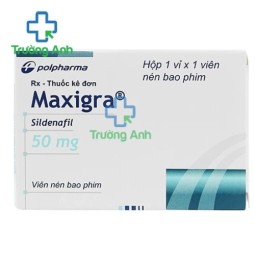 Maxigra 50mg Polpharma - Thuốc điều trị rối loạn cương dương 