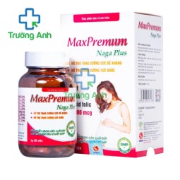 Maxpremum naga plus Vesta - Hỗ trợ bổ sung sắt, acid folic cho cơ thể