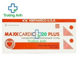 Maxxcardio-L 20 Plus - Thuốc điều trị tăng huyết áp hiệu quả của Ampharco 