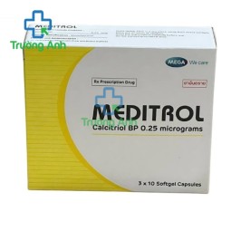 Meditrol 0.25mcg - Thuốc điều trị loãng xương hiệu quả của Thái Lan