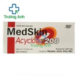 Medskin Acyclovir 200 - Thuốc điều trị nhiễm virus hiệu quả
