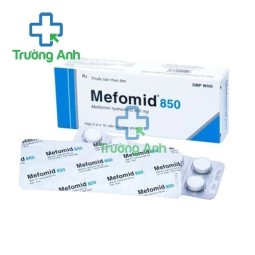 Mefomid 850 - Thuốc điều trị bệnh đái tháo đường của Bidiphar