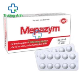 Mepazym Viheco - Hỗ trợ giảm sưng phù nề hiệu quả