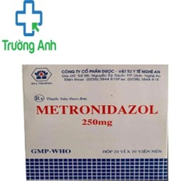 Metronidazol 250mg DNA Pharma - Thuốc điều trị nhiễm khuẩn hiệu quả