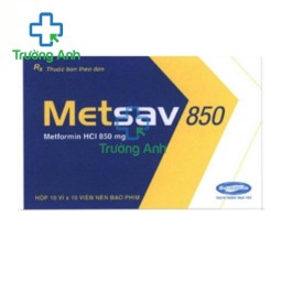 Metsav 850 Savipharm - Thuốc điều trị bệnh tiểu đường hiệu quả