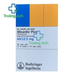 Micardis plus 40/12.5mg - Thuốc điều trị tăng huyết áp vô căn hiệu quả
