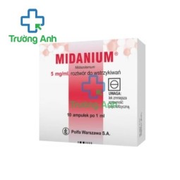 Midanium 5mg - Thuốc gây tê hiệu quả của Ba Lan