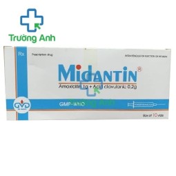 Midantin 1200 MD Pharco tiêm truyền - Thuốc điều trị nhiễm khuẩn hiệu quả