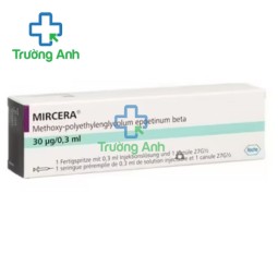 Mircera 30mcg/0.3ml - Thuốc điều trị thiếu máu hiệu quả do bệnh thận