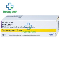 Mircera 50mcg/0.3ml - Thuốc điều trị thiếu máu hiệu quả do bệnh thận